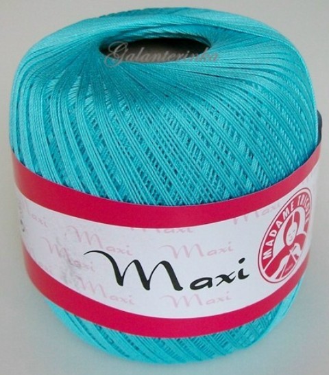 Háčkovací příze Maxi MT č.5353 azurová