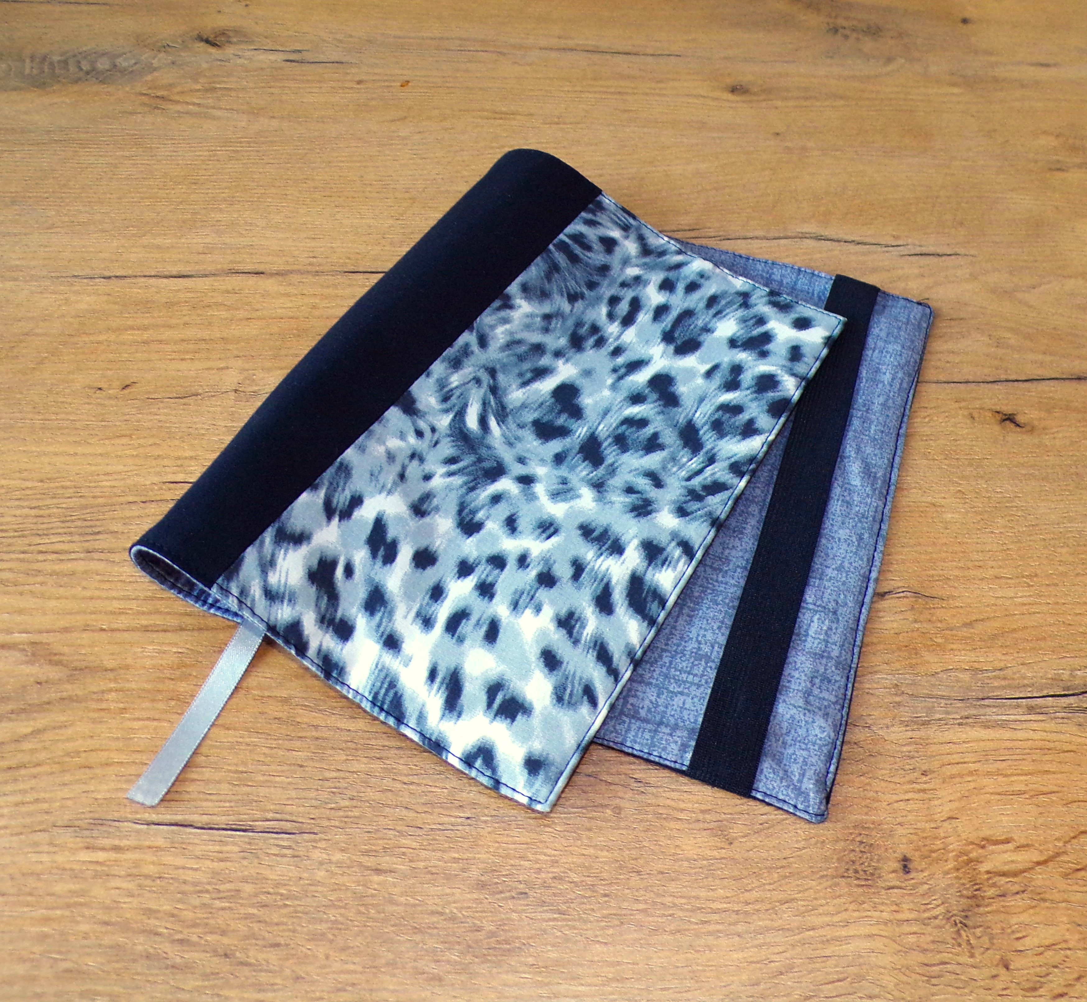 Obal na knihu - výška 23 cm - leopardí 