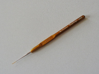 Háček s plastovou ručkou TULIP 0,8 mm